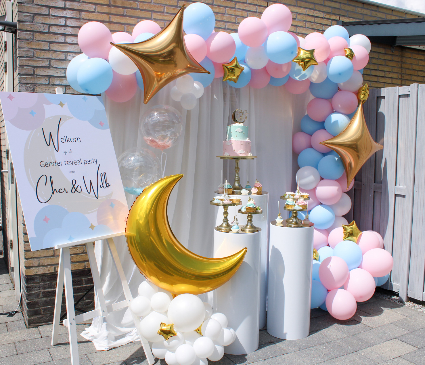 Gender Reveal Styling und Partyplanung