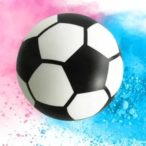 Unser glatter Gender Reveal Fußball