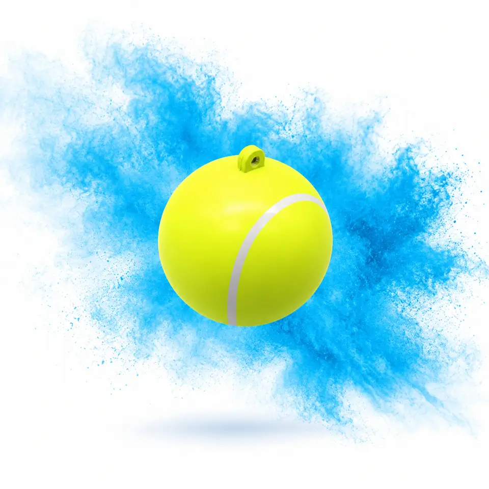 Gender Reveal Tennisball – ergänzende Produktansicht