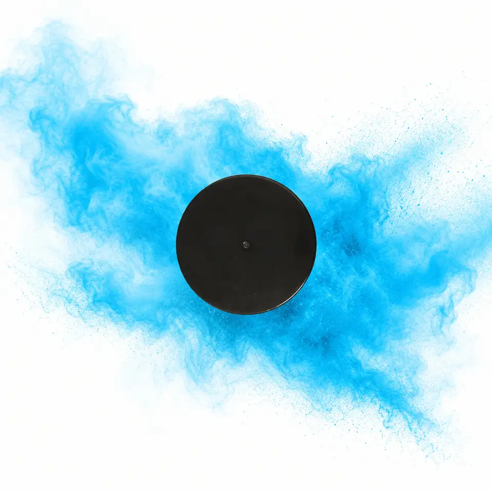 Gender Reveal Hockeypuck – ergänzende Produktansicht