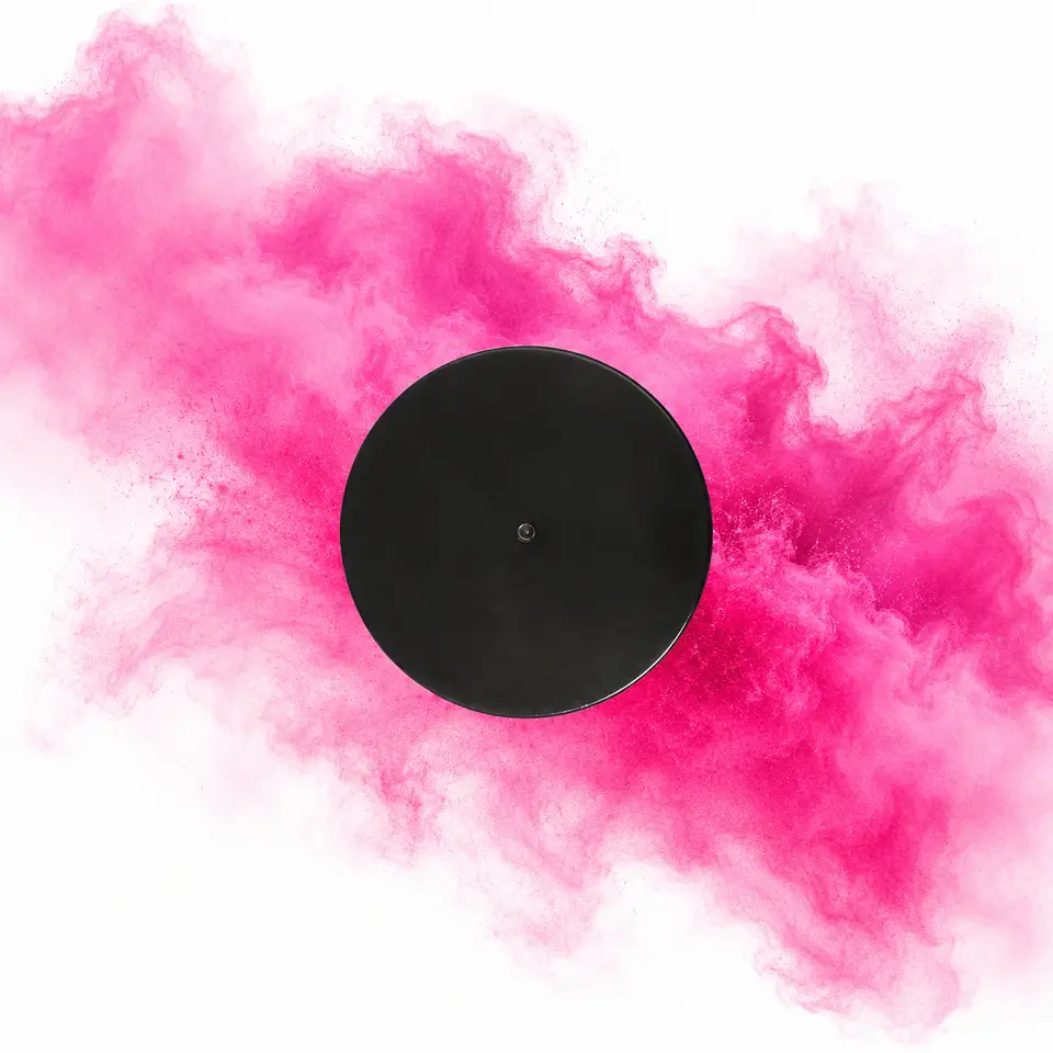 Gender Reveal Hockeypuck – ergänzendes Detail- oder Anwendungsbild