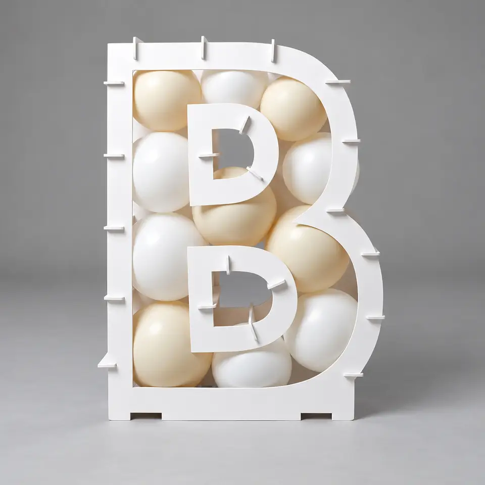 3D BABY-Buchstaben – ergänzendes Detail- oder Anwendungsbild